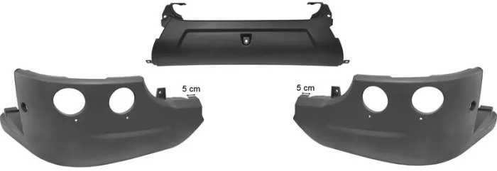SCANIA R (2010-) HIGH BUMPER (COMPLETE) - Бампер для Грузовиков: фото 1