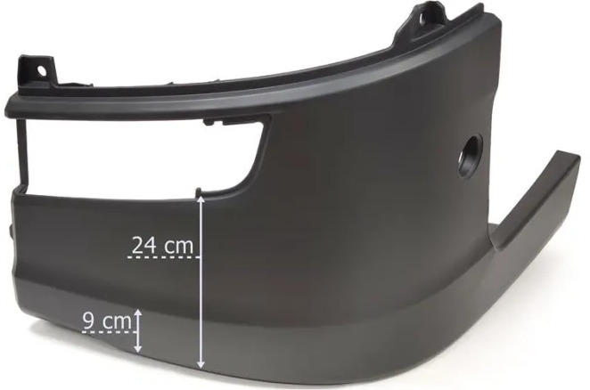 SCANIA SERIES R / G (2017-) LH BUMPER CORNER - Угол бампера для Грузовиков: фото 1