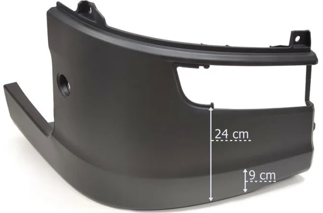 SCANIA SERIES R / G (2017-) RH BUMPER CORNER - Угол бампера для Грузовиков: фото 1 SCANIA SERIES R / G (2017-) RH BUMPER CORNER - Угол бампера для Грузовиков: фото 1