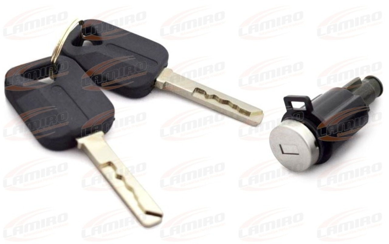 VOLVO FH / FM / FMX 1x DOOR LOCK CYLINDER + 2 KEYS - Дверь и запчасти для Грузовиков: фото 1