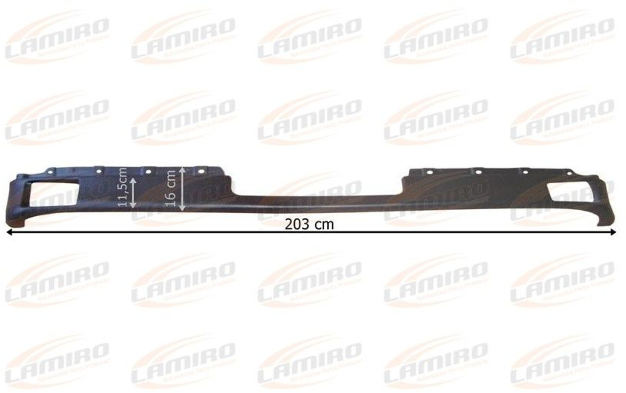 VOLVO FL6 ('97-) SPOILER VOLVO FL6 ('97-) SPOILER - Бампер для Грузовиков: фото 1