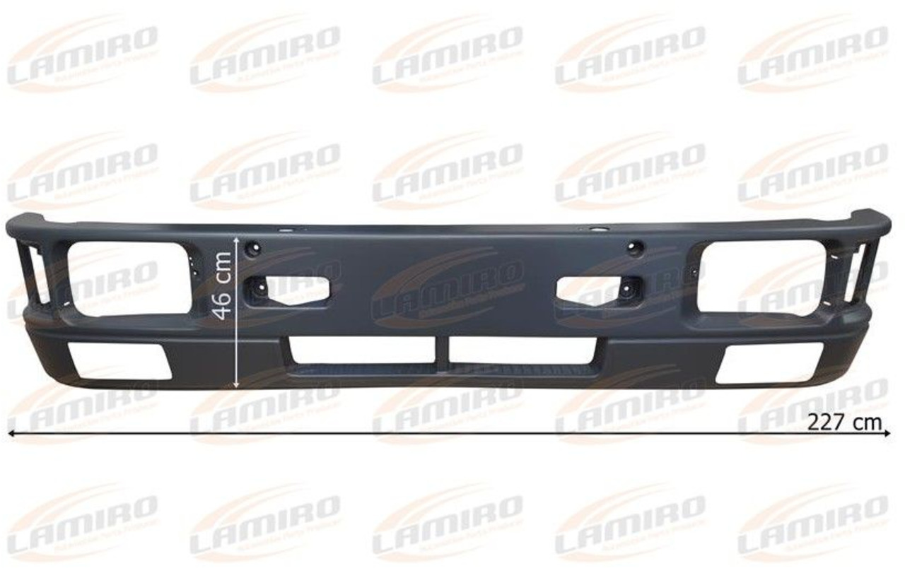 VOLVO FL6/FL7 -96 FRONT BUMPER WITH FOG LAMP HOLES VOLVO FL6/FL7 -96 FRONT BUMPER WITH FOG LAMP HOLES - Бампер для Грузовиков: фото 1