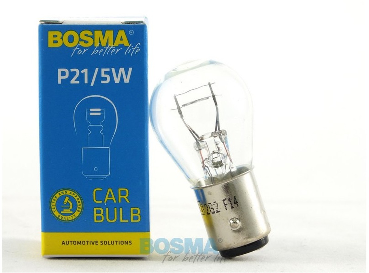 ŻAROWKA 12V 21/5W BAY15D BOSMA - Свет/ Освещение для Легковых автомобилей: фото 1