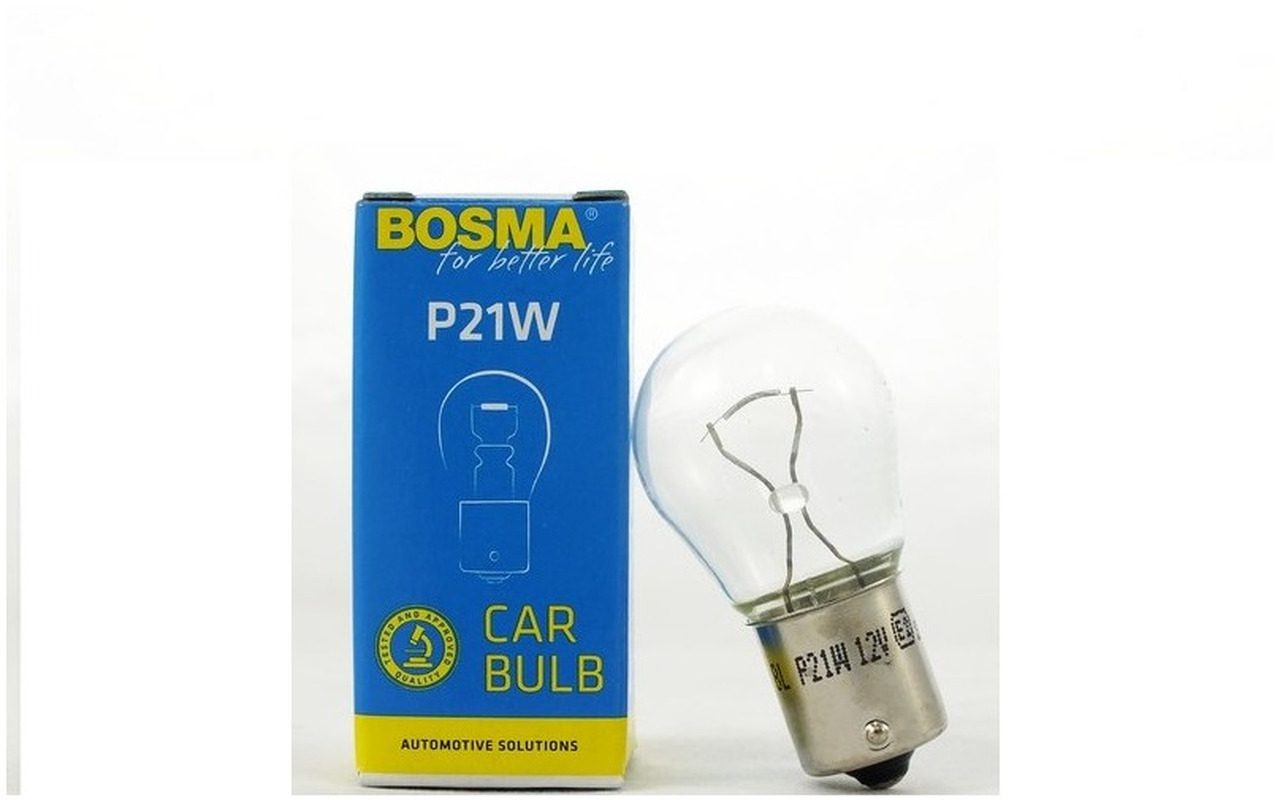 ŻARÓWKA 24V 21W P21W BA15s 25x47mm BOSMA - Свет/ Освещение для Легковых автомобилей: фото 1
