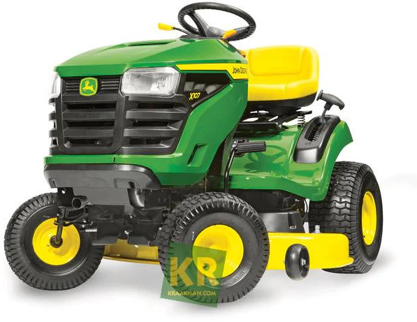 John Deere X107 - Газонокосилка: фото 1 John Deere X107 - Газонокосилка: фото 1