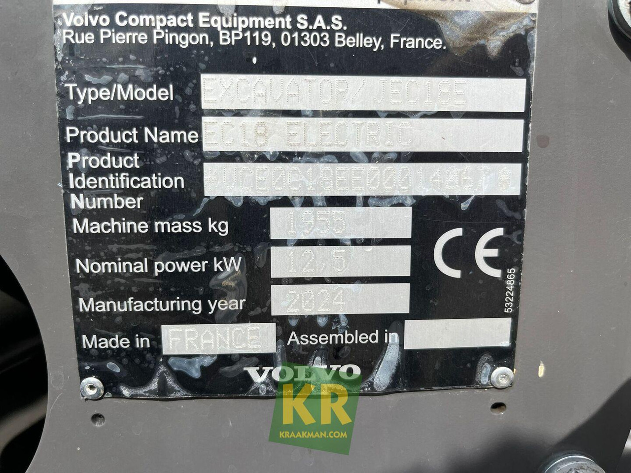 Volvo EC18 Electric  в лизинг Volvo EC18 Electric: фото 11
