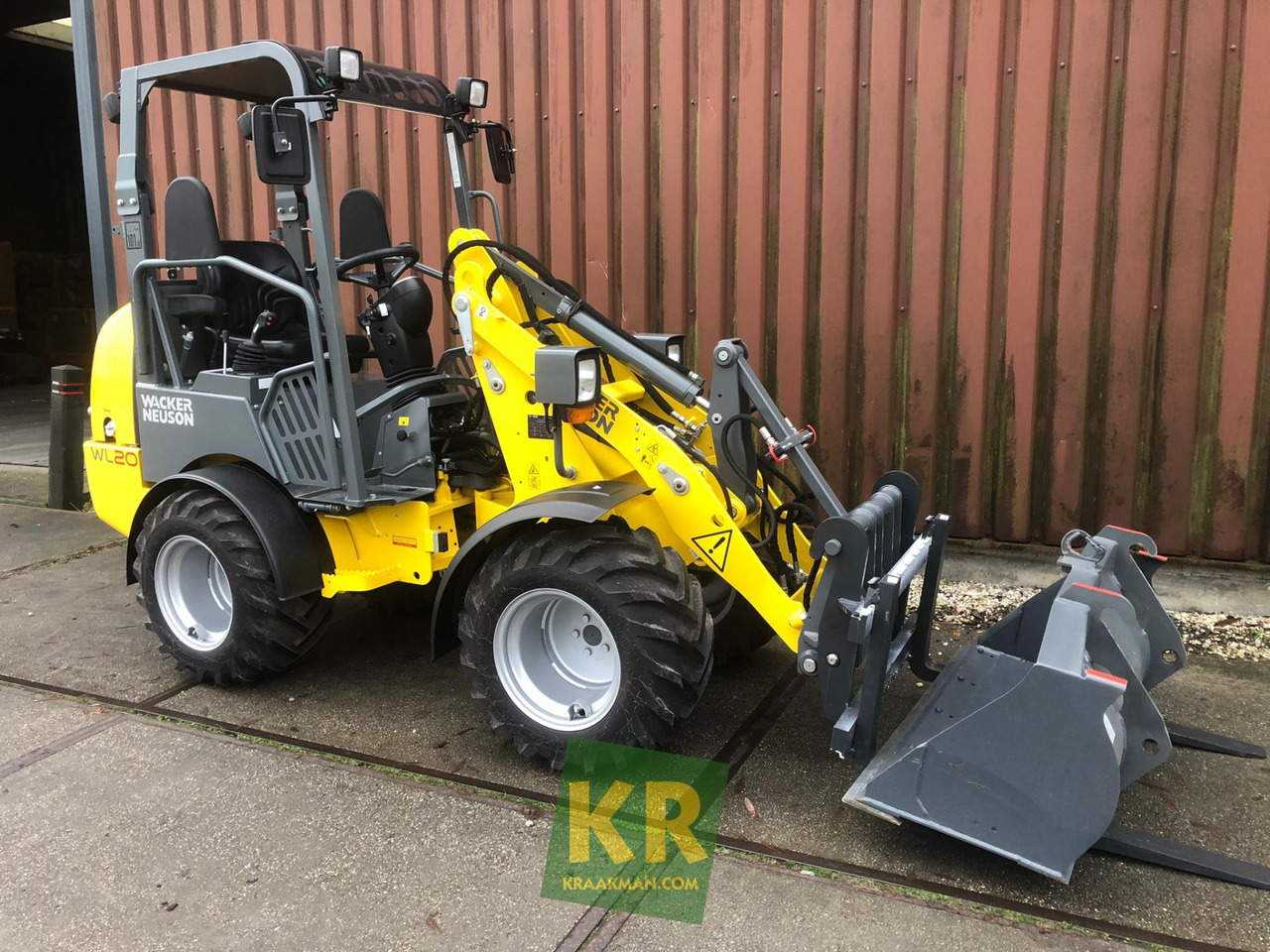 WL20 Wacker Neuson - Компактный фронтальный погрузчик: фото 1 WL20 Wacker Neuson - Компактный фронтальный погрузчик: фото 1