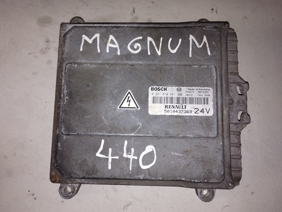 STEROWNIK SILNIKA RENAULT MAGNUM 440 MACK 0281010481 5010437363 - Блок управления: фото 1