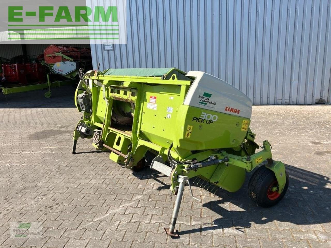 CLAAS pu 300 pro t - Оборудование для кормоуборочного комбайна: фото 1 CLAAS pu 300 pro t - Оборудование для кормоуборочного комбайна: фото 1