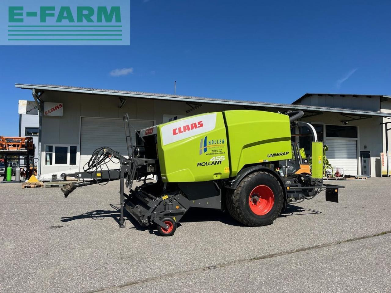 CLAAS rollant 455 rc uniwr - Пресс-подборщик тюковый: фото 1 CLAAS rollant 455 rc uniwr - Пресс-подборщик тюковый: фото 1
