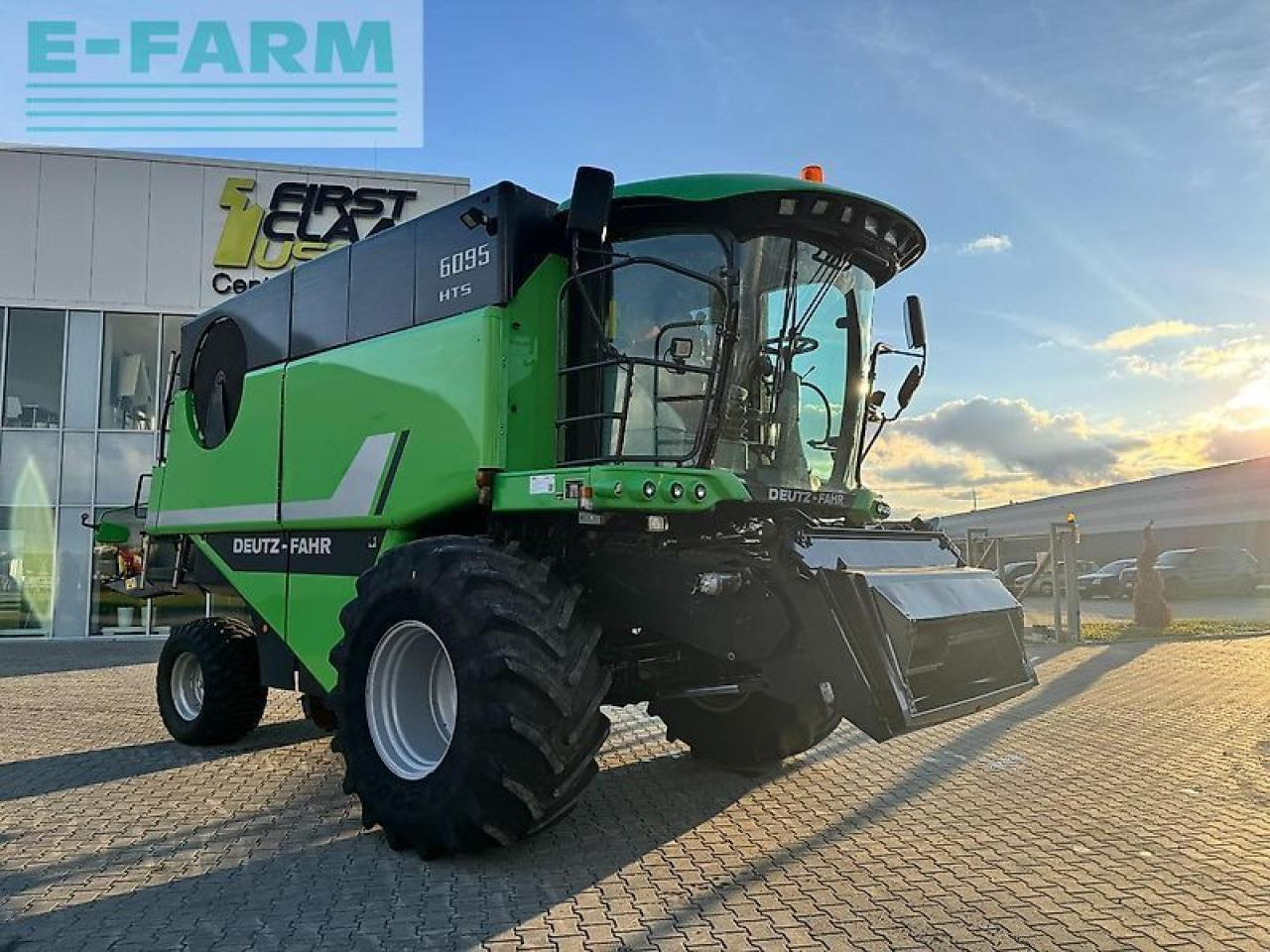 Зерноуборочный комбайн Deutz-Fahr 6095: фото 1 Зерноуборочный комбайн Deutz-Fahr 6095: фото 1
