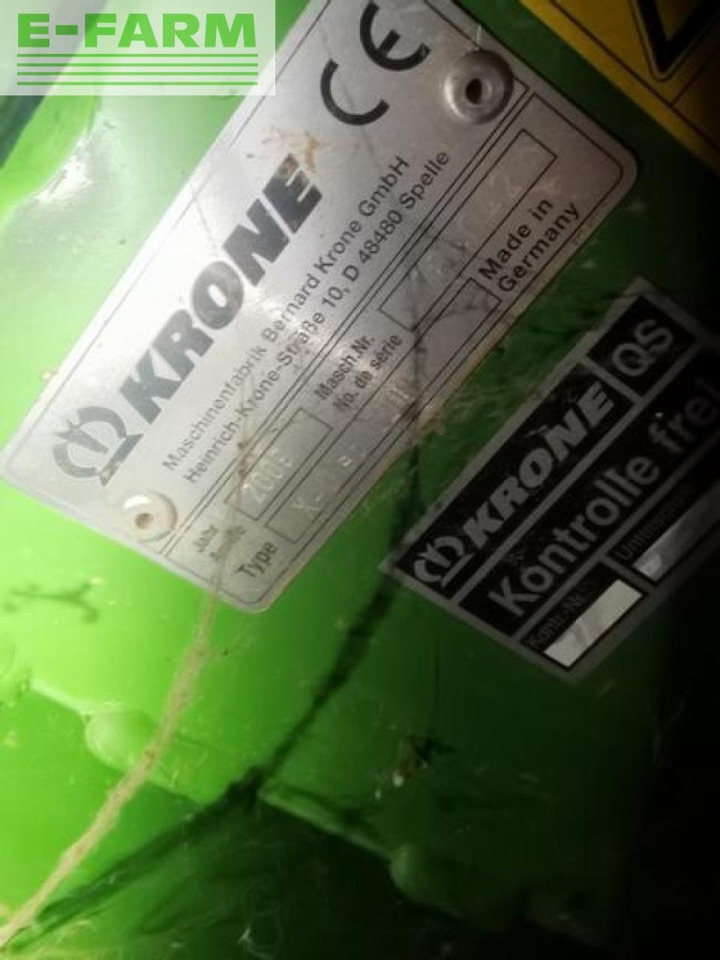 Krone sww x-disc 6200 - Оборудование для кормоуборочного комбайна: фото 2 Krone sww x-disc 6200 - Оборудование для кормоуборочного комбайна: фото 2