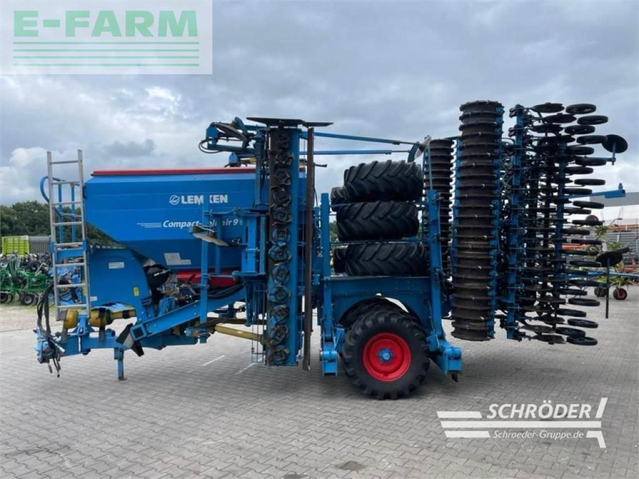 Lemken compact solitair 9/600 kk + zirkon - Посевной комплекс: фото 4 Lemken compact solitair 9/600 kk + zirkon - Посевной комплекс: фото 4