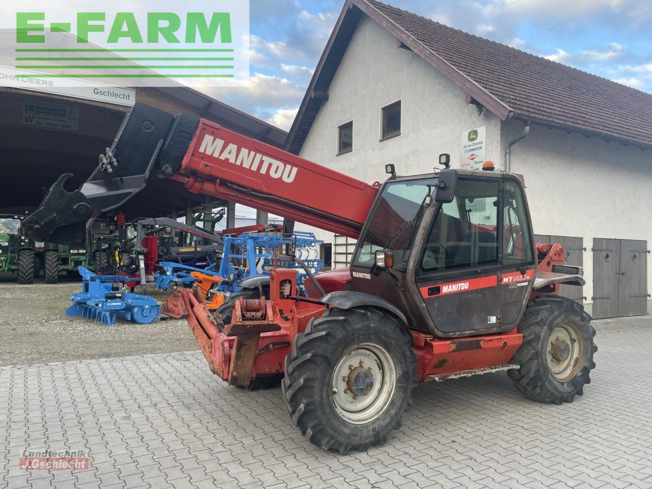 Manitou mt 1435 hslt - Телескопический погрузчик: фото 1 Manitou mt 1435 hslt - Телескопический погрузчик: фото 1
