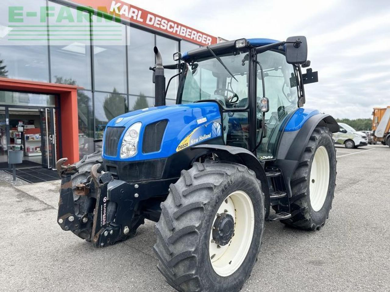 New Holland t6020 delta Delta - Трактор: фото 1 New Holland t6020 delta Delta - Трактор: фото 1