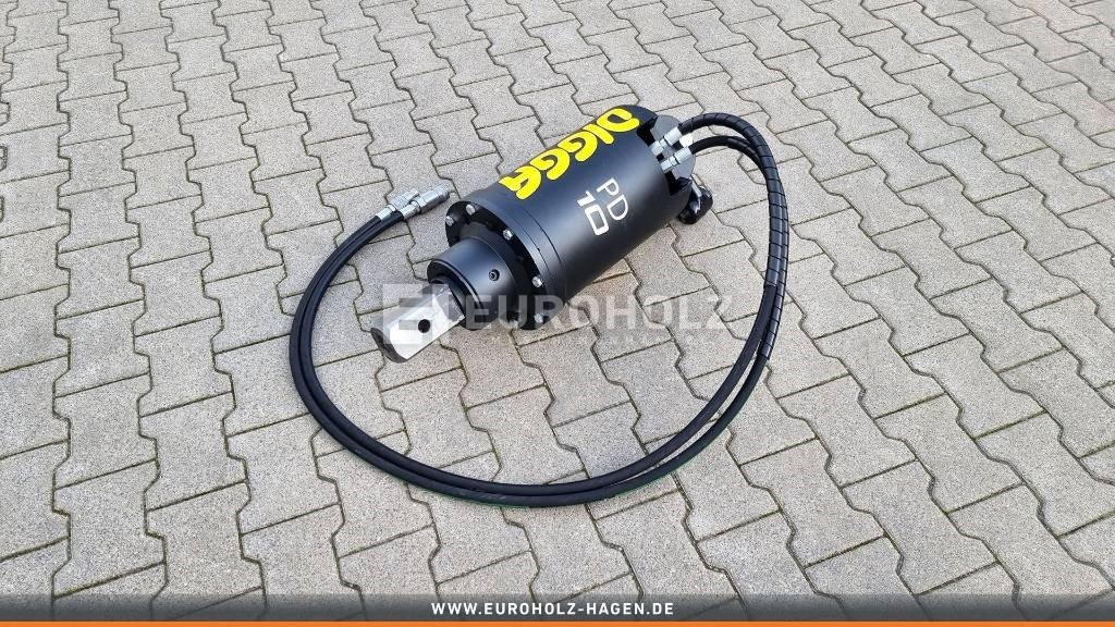 [Digga] Digga PD10 Erdbohrer Motor mit Schläuchen  - Бур: фото 1