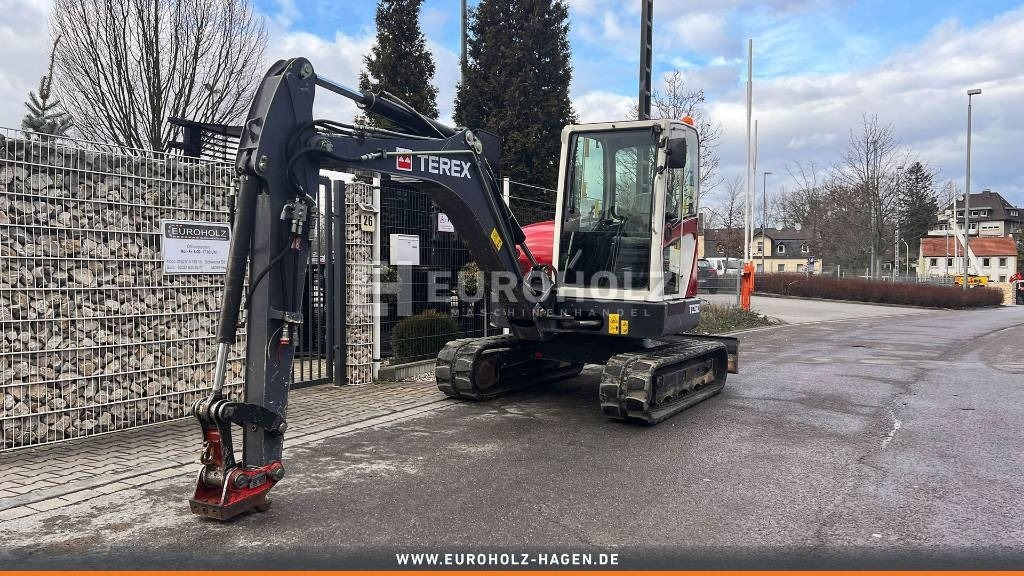 Terex Minibagger TC 50, Schnellwechsler MS03, Knickmatik - Мини-экскаватор: фото 1 Terex Minibagger TC 50, Schnellwechsler MS03, Knickmatik - Мини-экскаватор: фото 1