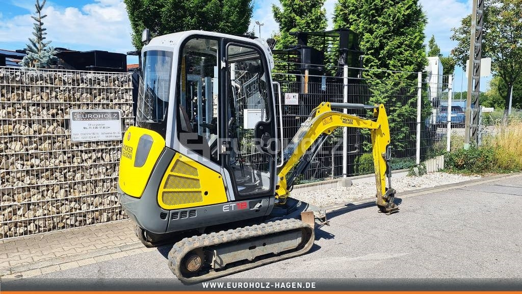 Wacker Neuson ET18 Minibagger, SW MS01, Unterwagen verstellbar - Мини-экскаватор: фото 5 Wacker Neuson ET18 Minibagger, SW MS01, Unterwagen verstellbar - Мини-экскаватор: фото 5