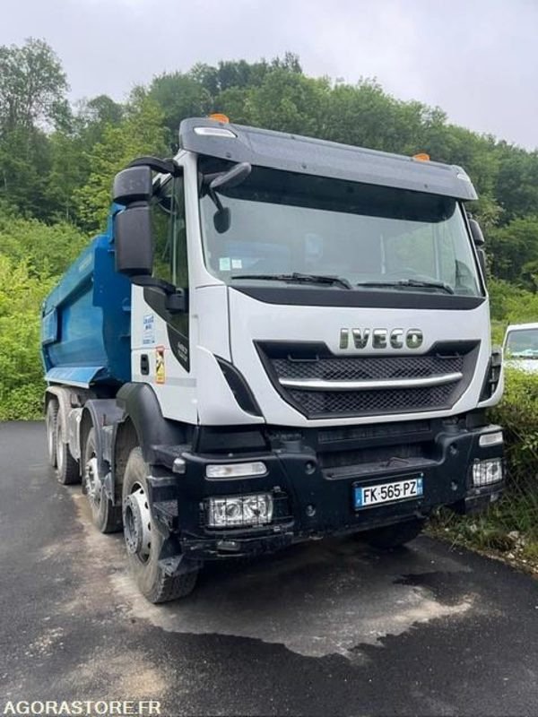 CAMION 8X4 BENNE RONDE IVECO X-WAY 480 76 000 KM 2019 - Грузовик: фото 1 CAMION 8X4 BENNE RONDE IVECO X-WAY 480 76 000 KM 2019 - Грузовик: фото 1