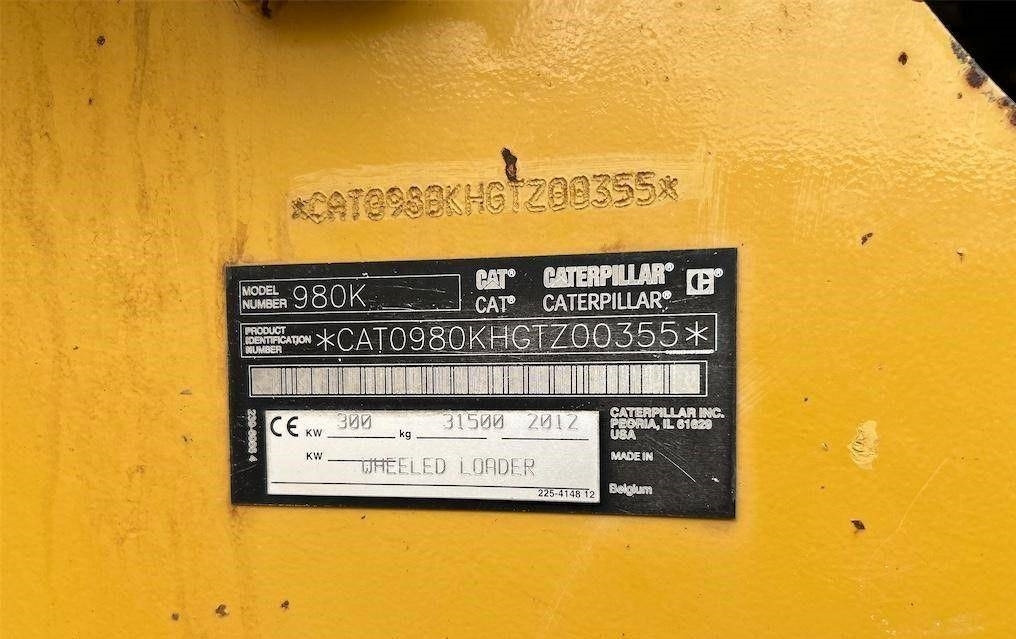 CAT 980 K  в лизинг CAT 980 K: фото 10