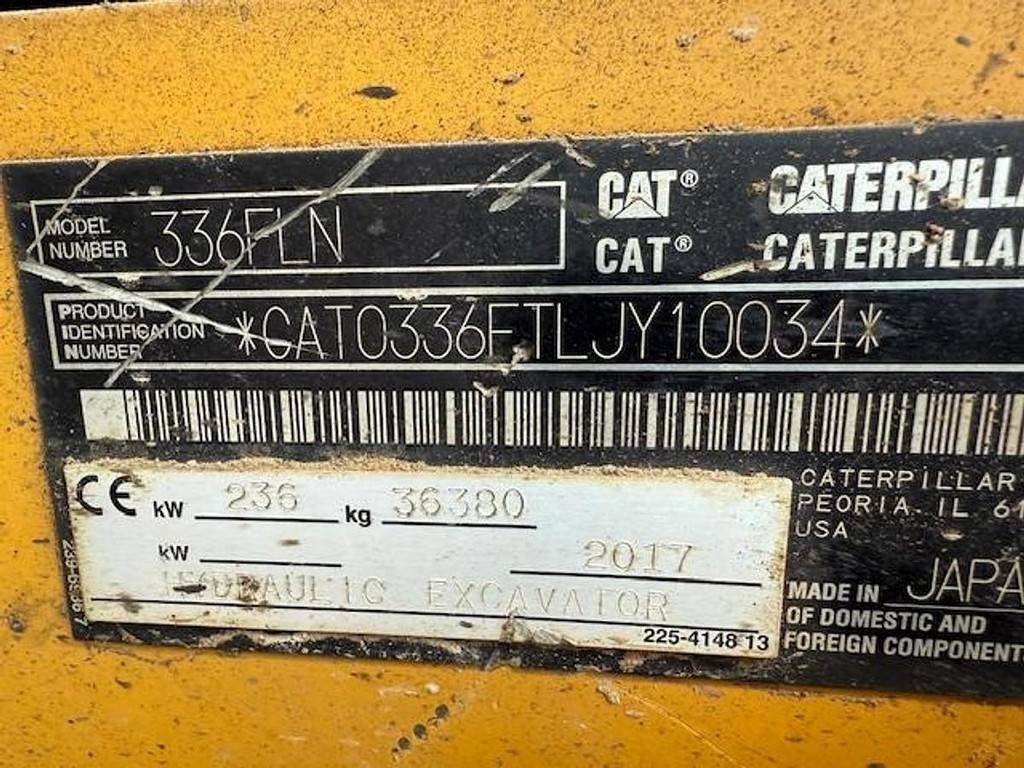 Гусеничный экскаватор CAT 336 F LN: фото 8