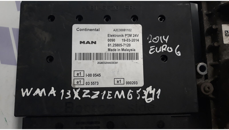 MAN PTM control unit - Блок управления для Грузовиков: фото 1 MAN PTM control unit - Блок управления для Грузовиков: фото 1