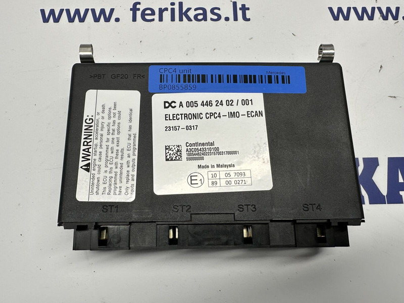 Блок управления для Грузовиков Mercedes-Benz Electronic CPC4: фото 1