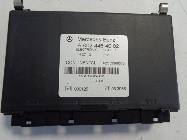 Mercedes-Benz electronic CPC FR control unit A (WORLDWIDE DELIVERY) - Блок управления для Грузовиков: фото 1 Mercedes-Benz electronic CPC FR control unit A (WORLDWIDE DELIVERY) - Блок управления для Грузовиков: фото 1