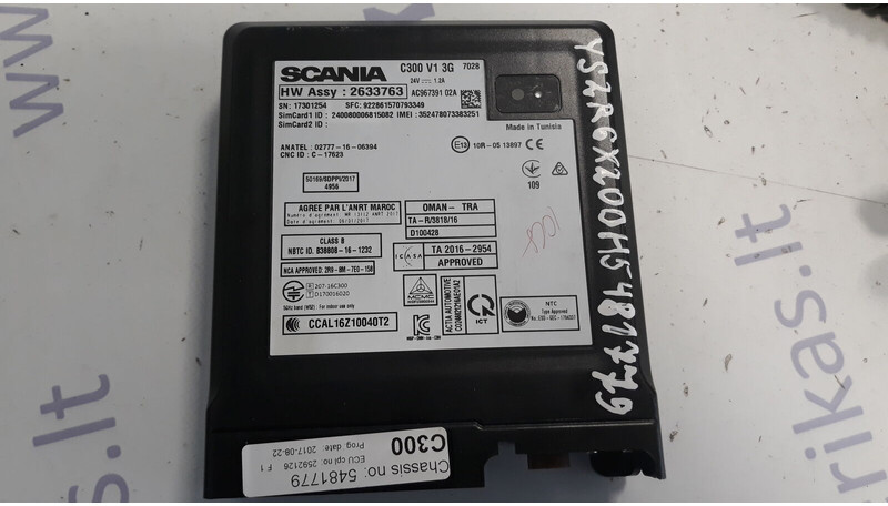 Scania RTC C300 control unit - Блок управления для Грузовиков: фото 1 Scania RTC C300 control unit - Блок управления для Грузовиков: фото 1