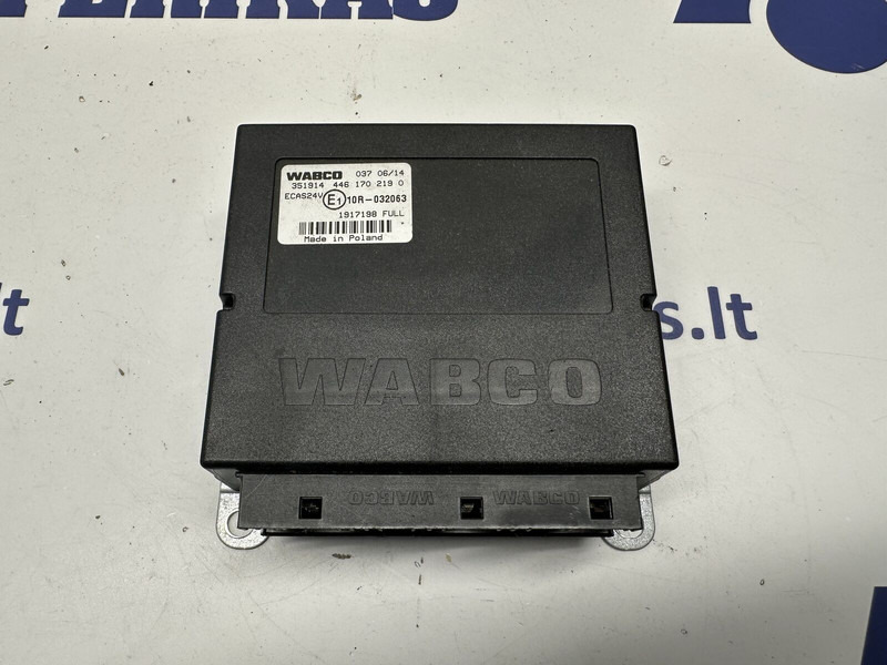 Wabco ECAS - Блок управления для Грузовиков: фото 1 Wabco ECAS - Блок управления для Грузовиков: фото 1