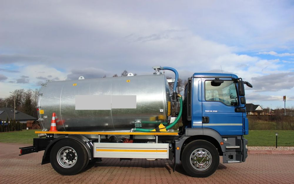 MAN TGM 18 250 EURO 6 !!! ASENIZACJA - Ассенизатор: фото 1