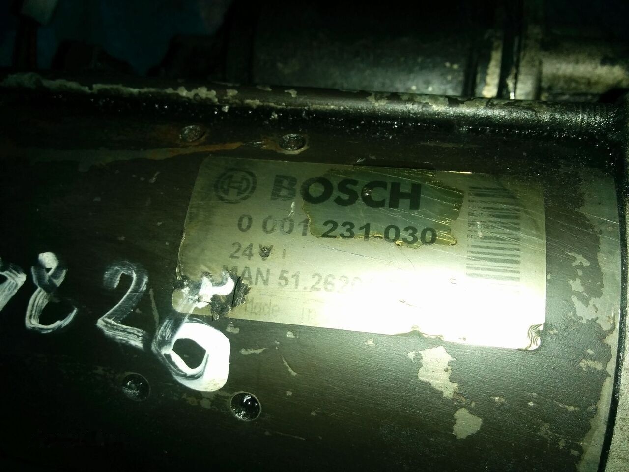 Bosch 0001231-030 / 51.262017213 MAN 0826 - Стартер для Автобусов: фото 1 Bosch 0001231-030 / 51.262017213 MAN 0826 - Стартер для Автобусов: фото 1