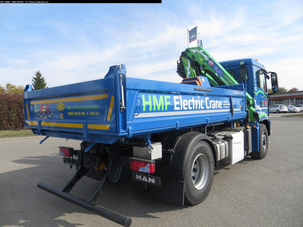 MAN TGS 18.420 4x4H BL HMF,Elektrokran 1820 K4 RC - Самосвал: фото 2 MAN TGS 18.420 4x4H BL HMF,Elektrokran 1820 K4 RC - Самосвал: фото 2