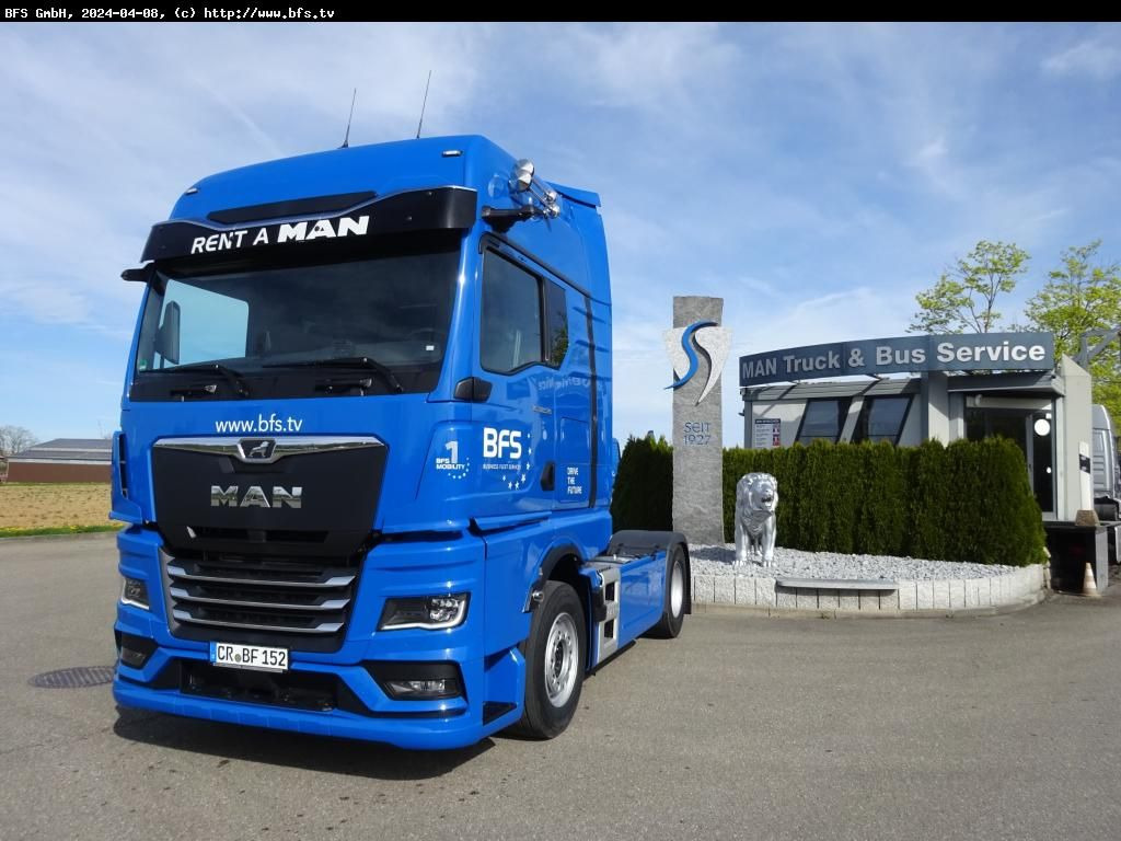 MAN TGX (TG3) 18.520 4x2 BL SA Digitales Spiegelsyst - Тягач: фото 1 MAN TGX (TG3) 18.520 4x2 BL SA Digitales Spiegelsyst - Тягач: фото 1