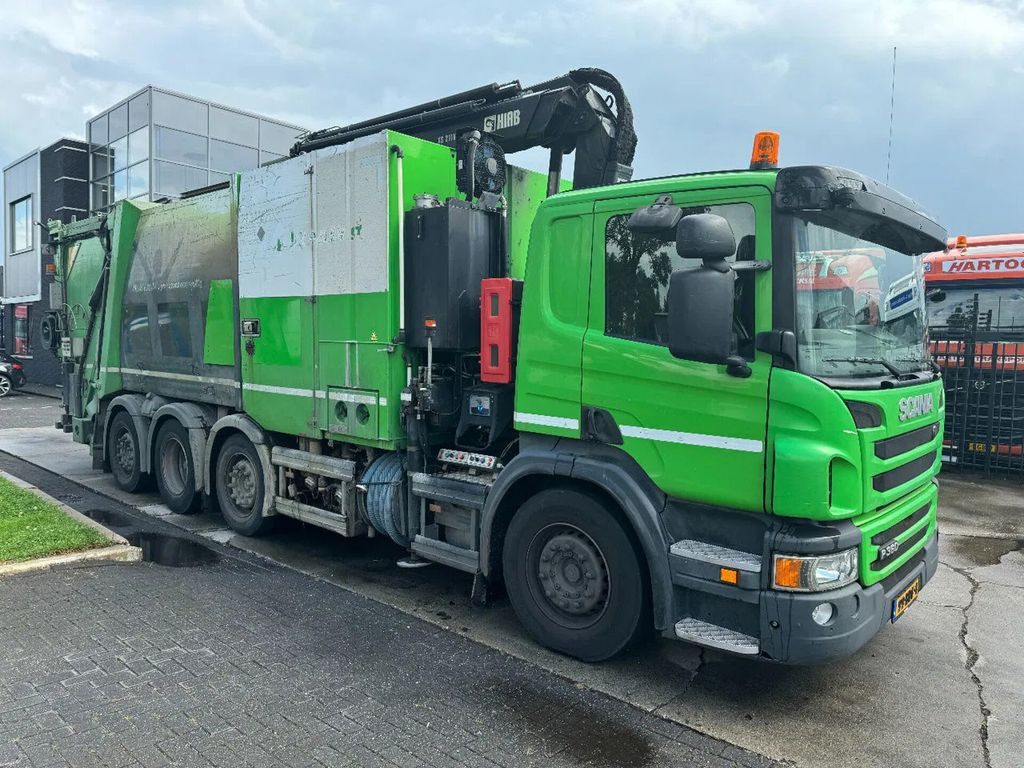 Scania P360 8X2 - HIAB 211BW-3 + FAUN VARIOPRESS - ONLY - Автоманипулятор, Мусоровоз: фото 5 Scania P360 8X2 - HIAB 211BW-3 + FAUN VARIOPRESS - ONLY - Автоманипулятор, Мусоровоз: фото 5
