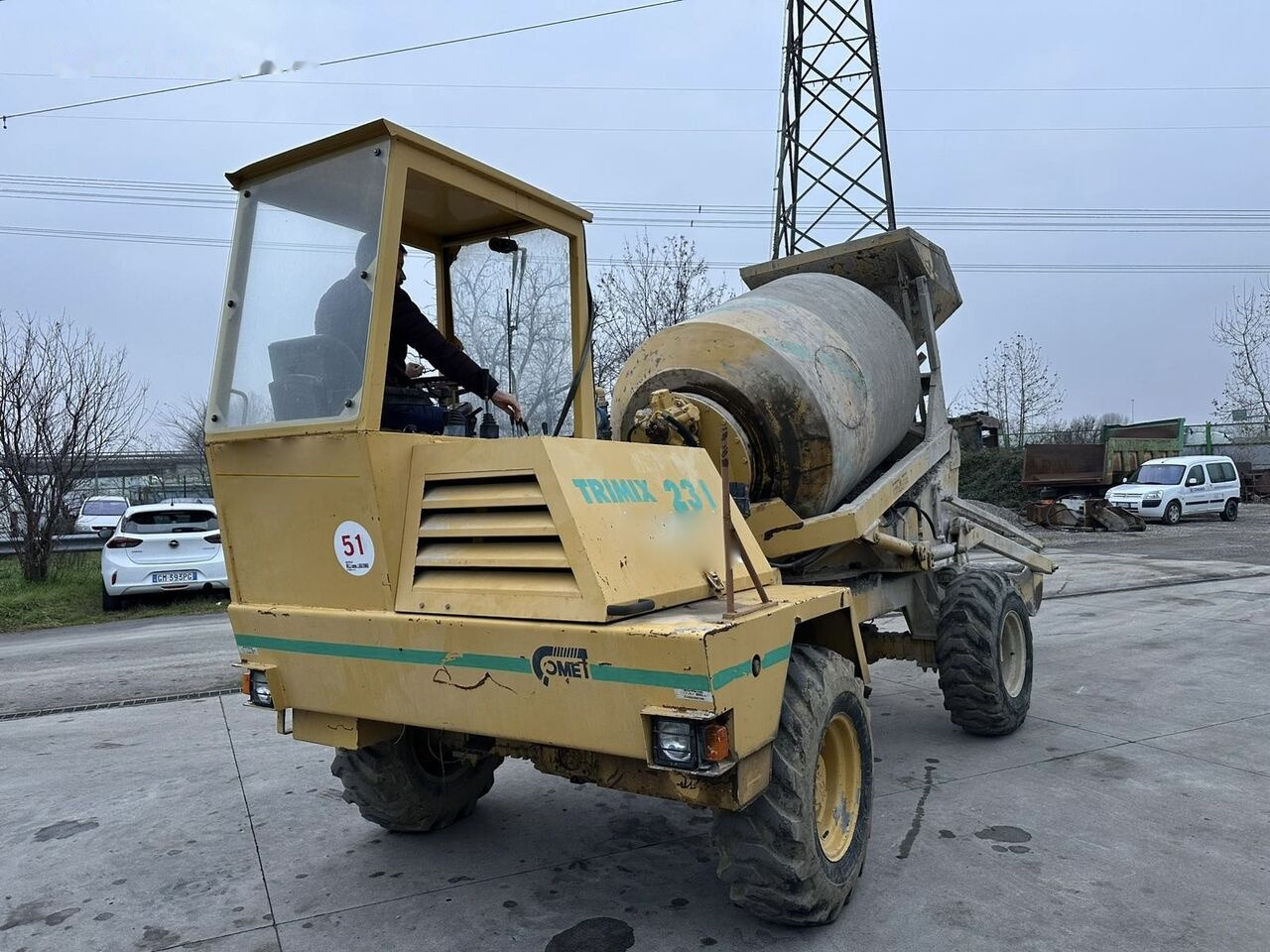 Автобетоносмеситель Comet Trimix: фото 1