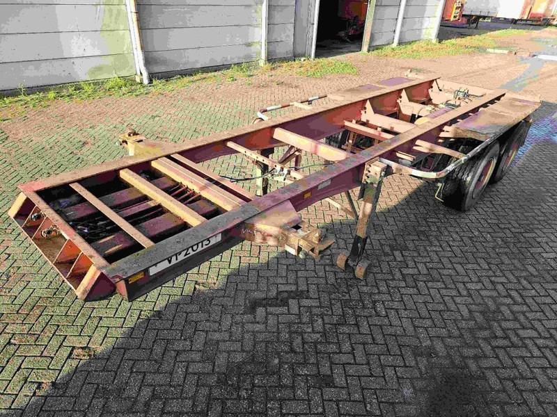 Pacton 20FT - BPW - DRUM - Steelspring - Полуприцеп-контейнеровоз/ Сменный кузов: фото 1 Pacton 20FT - BPW - DRUM - Steelspring - Полуприцеп-контейнеровоз/ Сменный кузов: фото 1