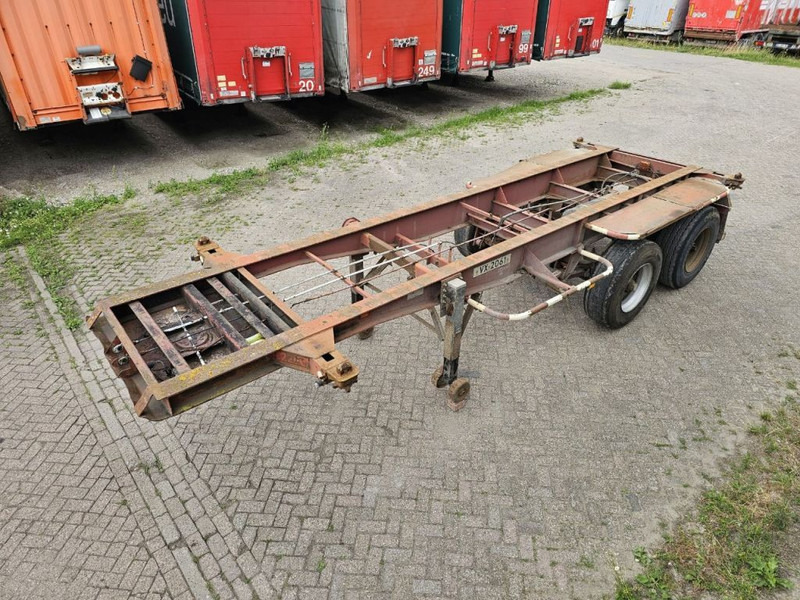 Pacton 20FT - BPW - Steelspring - Полуприцеп-контейнеровоз/ Сменный кузов: фото 1