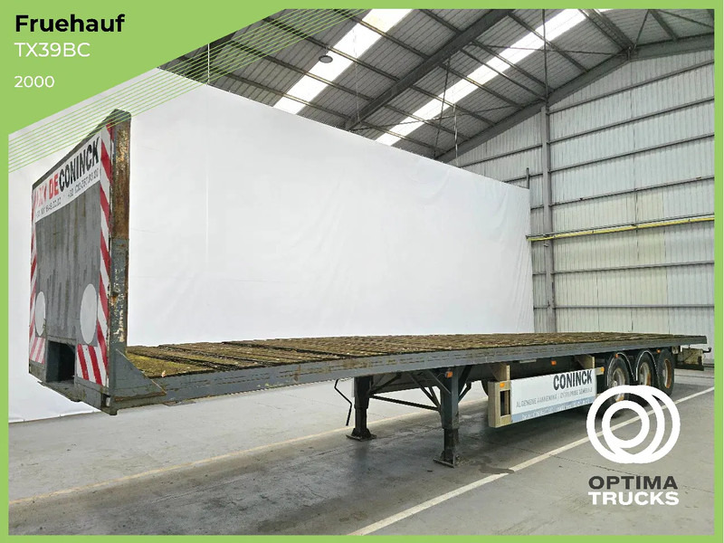 Fruehauf TX39BC / VIDEO - Полуприцеп бортовой/ Платформа: фото 1