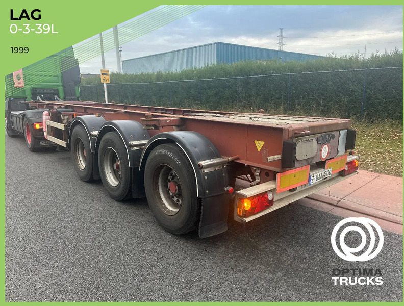 LAG 0-3-39L - Полуприцеп-контейнеровоз/ Сменный кузов: фото 1 LAG 0-3-39L - Полуприцеп-контейнеровоз/ Сменный кузов: фото 1