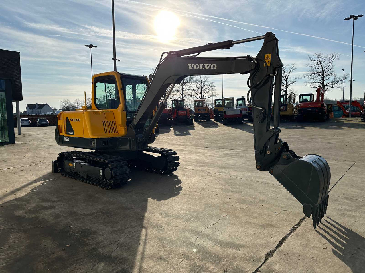Volvo EC55B - Гусеничный экскаватор: фото 3 Volvo EC55B - Гусеничный экскаватор: фото 3