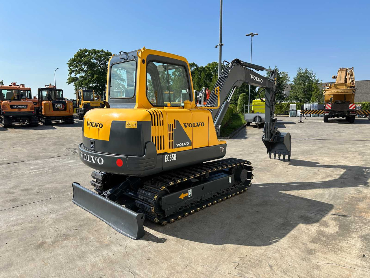 Volvo EC55B - Гусеничный экскаватор: фото 4 Volvo EC55B - Гусеничный экскаватор: фото 4