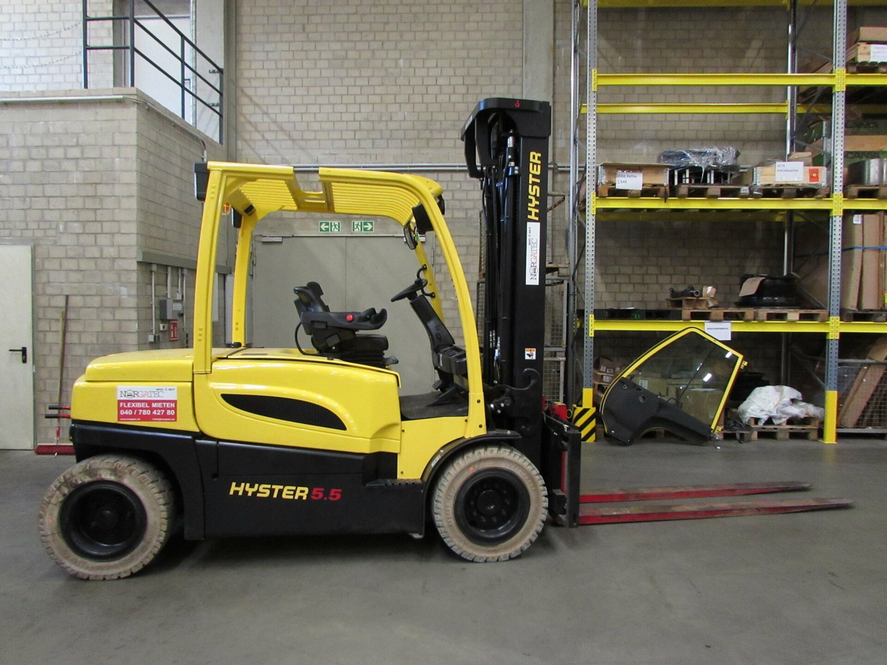 Electric forklift Hyster J5.5XN6 Advance year 2018 - Электропогрузчик: фото 1 Electric forklift Hyster J5.5XN6 Advance year 2018 - Электропогрузчик: фото 1