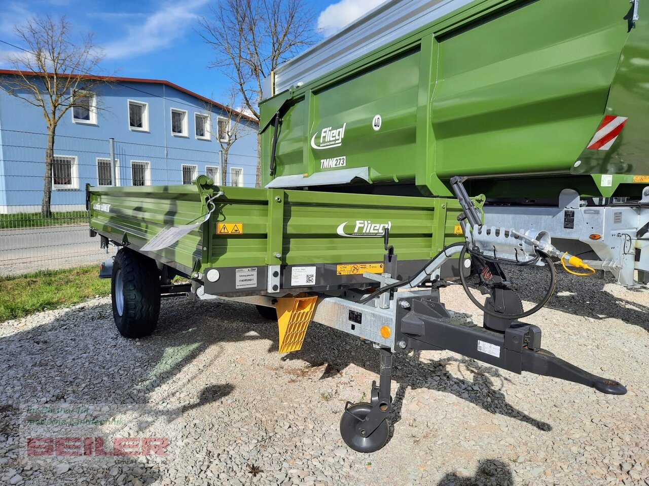 Fliegl EDK 50 FOX - Сельскохозяйственный прицеп-самосвал: фото 1 Fliegl EDK 50 FOX - Сельскохозяйственный прицеп-самосвал: фото 1