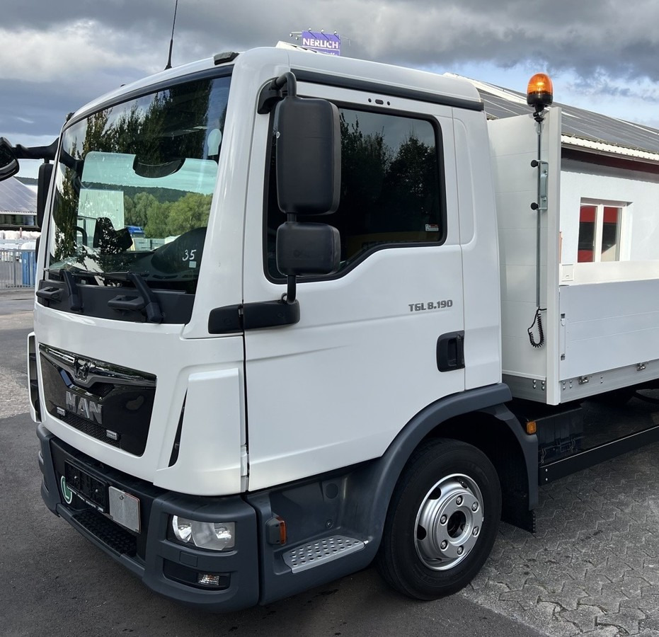 MAN TGL 8.190 BL Alu Pritsche 4m! kurz! Kipphydr. - Малотоннажный бортовой грузовик: фото 1 MAN TGL 8.190 BL Alu Pritsche 4m! kurz! Kipphydr. - Малотоннажный бортовой грузовик: фото 1