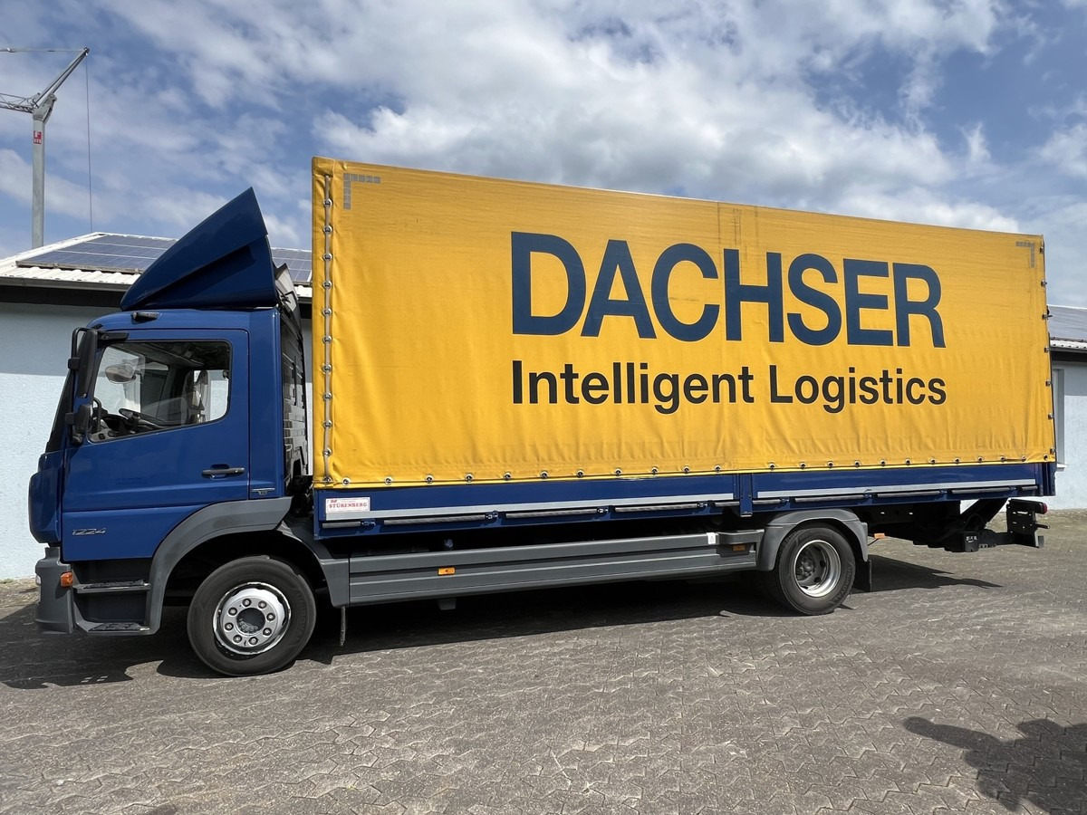 MERCEDES-BENZ Atego 1224 L Pritsche 7.25m Plane LBW AHK - Тентованный грузовик: фото 1 MERCEDES-BENZ Atego 1224 L Pritsche 7.25m Plane LBW AHK - Тентованный грузовик: фото 1
