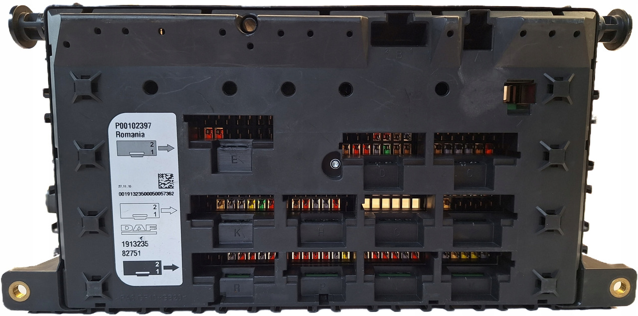 TABLICA SKRZYNKA BEZPIECZNIKÓW DAF XF106 1913235 B-B - Предохранитель: фото 1