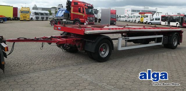Прицеп мультилифт/ Бункеровоз Bruns BMA/18L, für Abesetzcontainer, BPW, Luftf.: фото 1 Прицеп мультилифт/ Бункеровоз Bruns BMA/18L, für Abesetzcontainer, BPW, Luftf.: фото 1