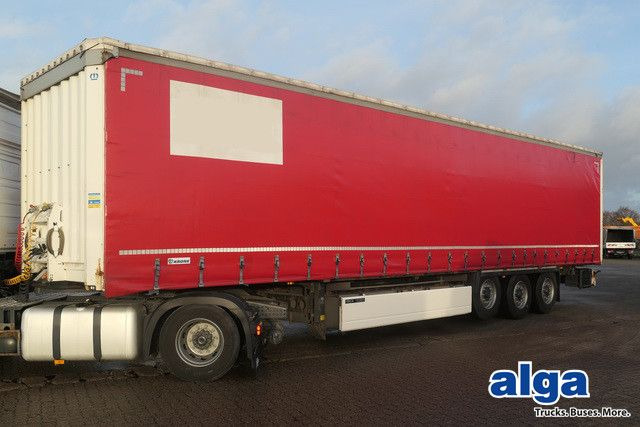 Krone SD, Edscha, Palettenkasten, BPW, Luft-Lift - Тентованный полуприцеп: фото 1 Krone SD, Edscha, Palettenkasten, BPW, Luft-Lift - Тентованный полуприцеп: фото 1
