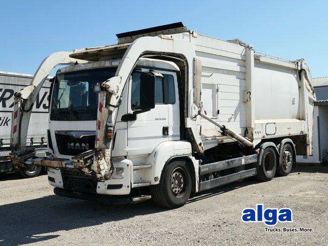 MAN 26.320 TGS BL 6x2, Überkopflader/Frontlader, AC - Мусоровоз: фото 1 MAN 26.320 TGS BL 6x2, Überkopflader/Frontlader, AC - Мусоровоз: фото 1